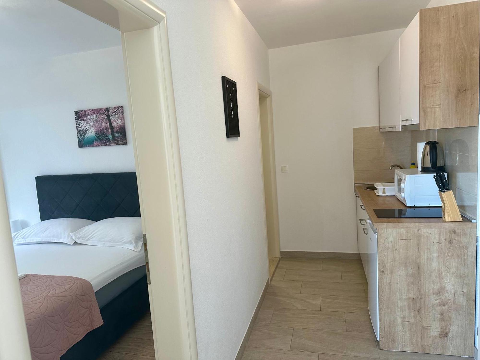 Apartmani Josipa Baška Voda Kültér fotó