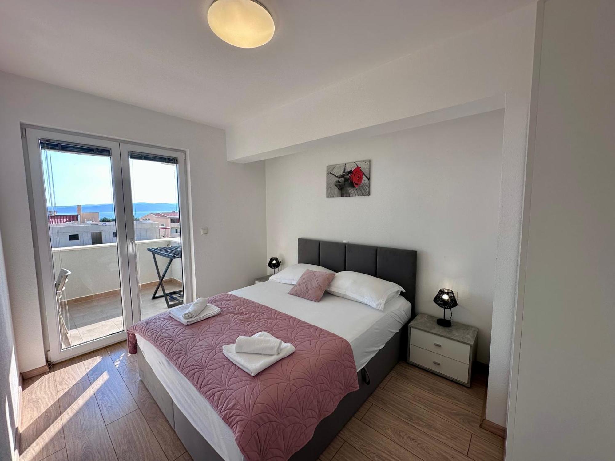 Apartmani Josipa Baška Voda Kültér fotó